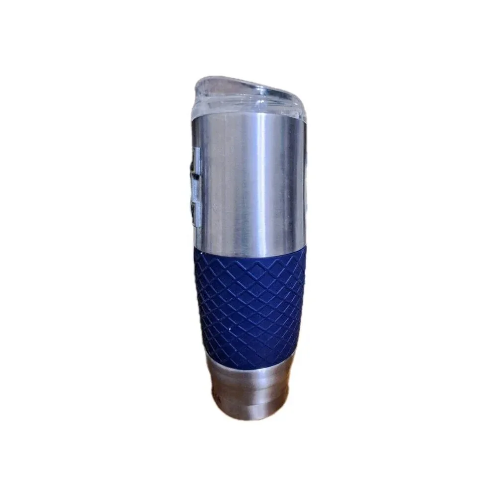 Michigan Wolverines 24 oz. Vacuum Insulated Tumbler With Lid Stainless NO STRAW
